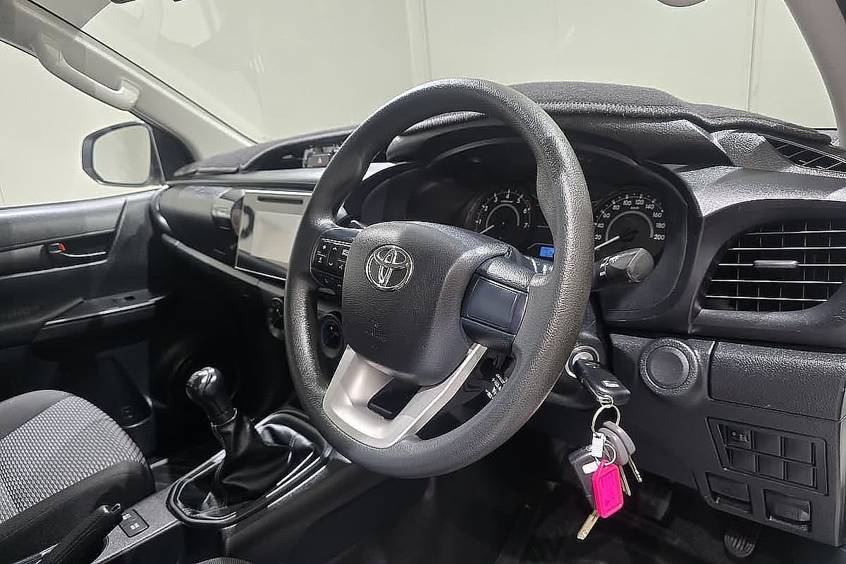 2018 Toyota Hilux Workmate TGN121R Rear Wheel Drive