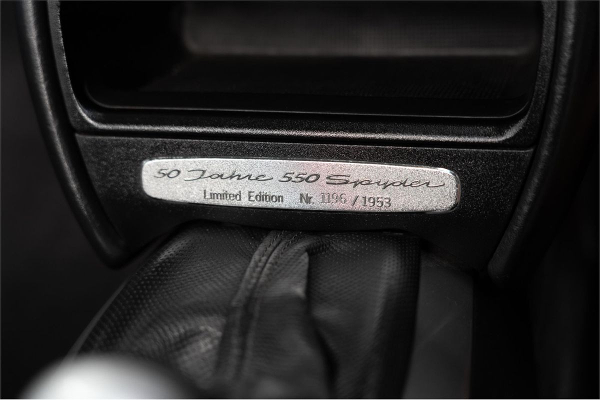 2004 Porsche Boxster S 50th Anniversary 986