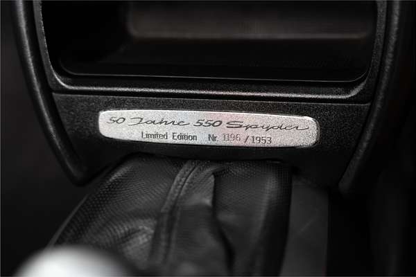 2004 Porsche Boxster S 50th Anniversary 986