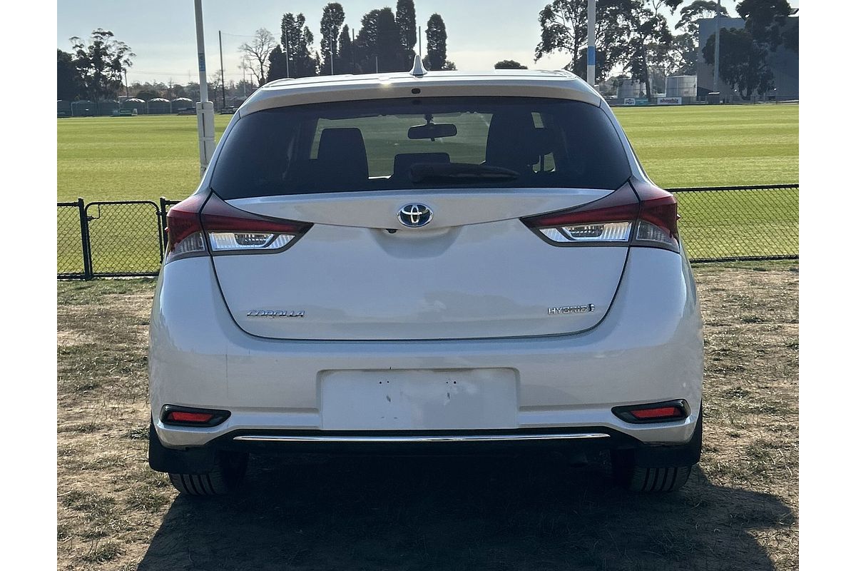 2016 Toyota Corolla Hybrid ZWE186R