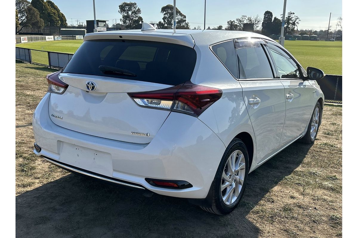 2016 Toyota Corolla Hybrid ZWE186R