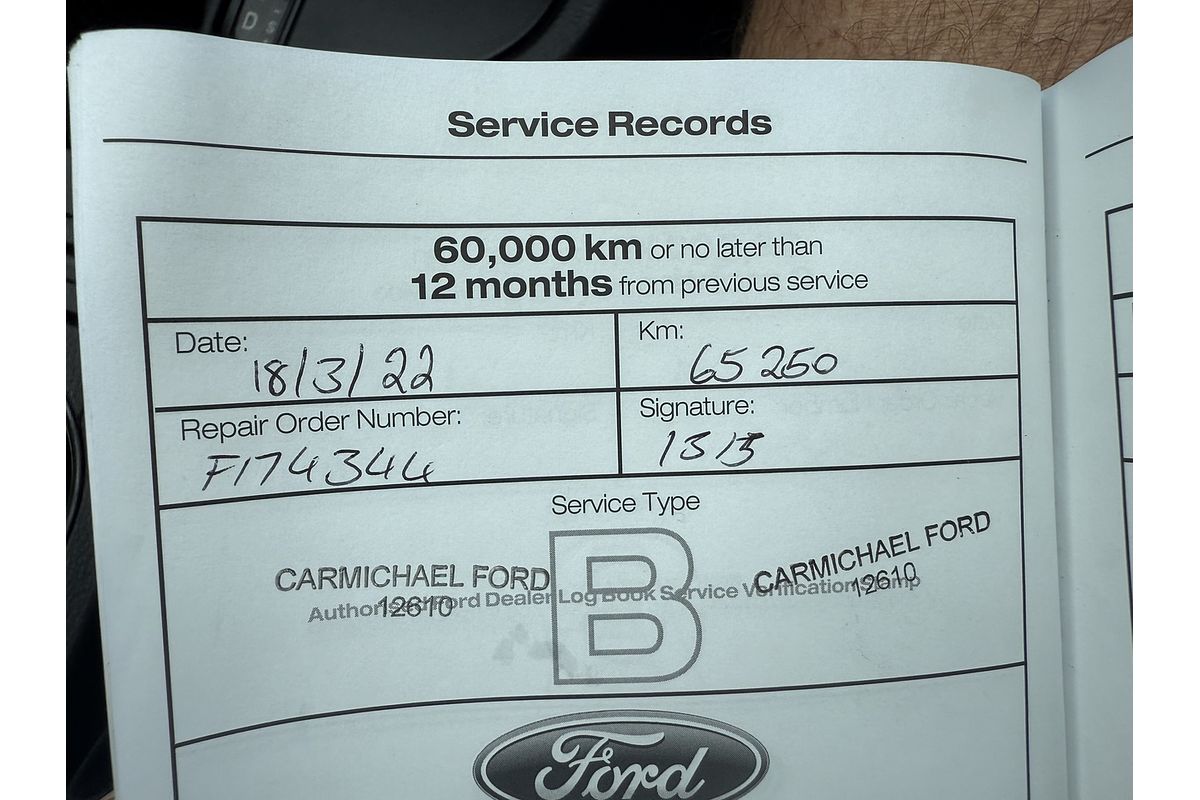 2019 Ford Ranger XL Hi-Rider PX MkIII Rear Wheel Drive 2.2L