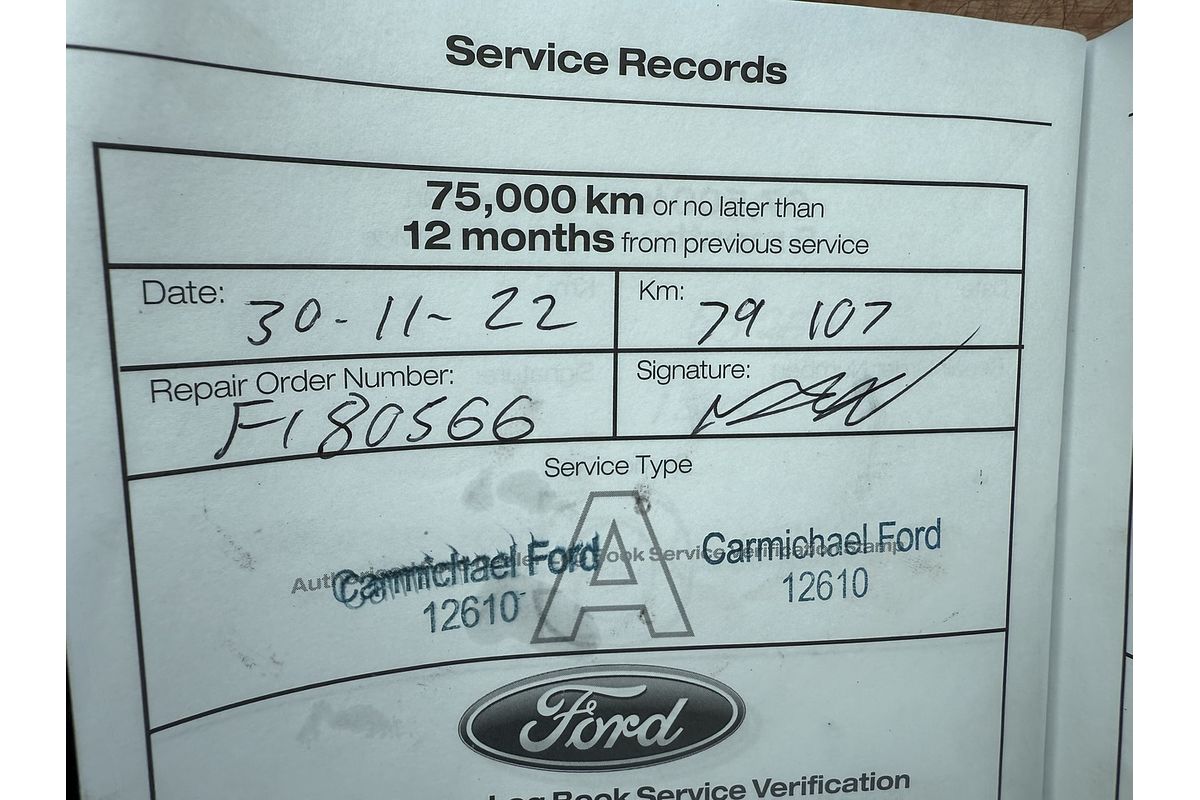 2019 Ford Ranger XL Hi-Rider PX MkIII Rear Wheel Drive 2.2L