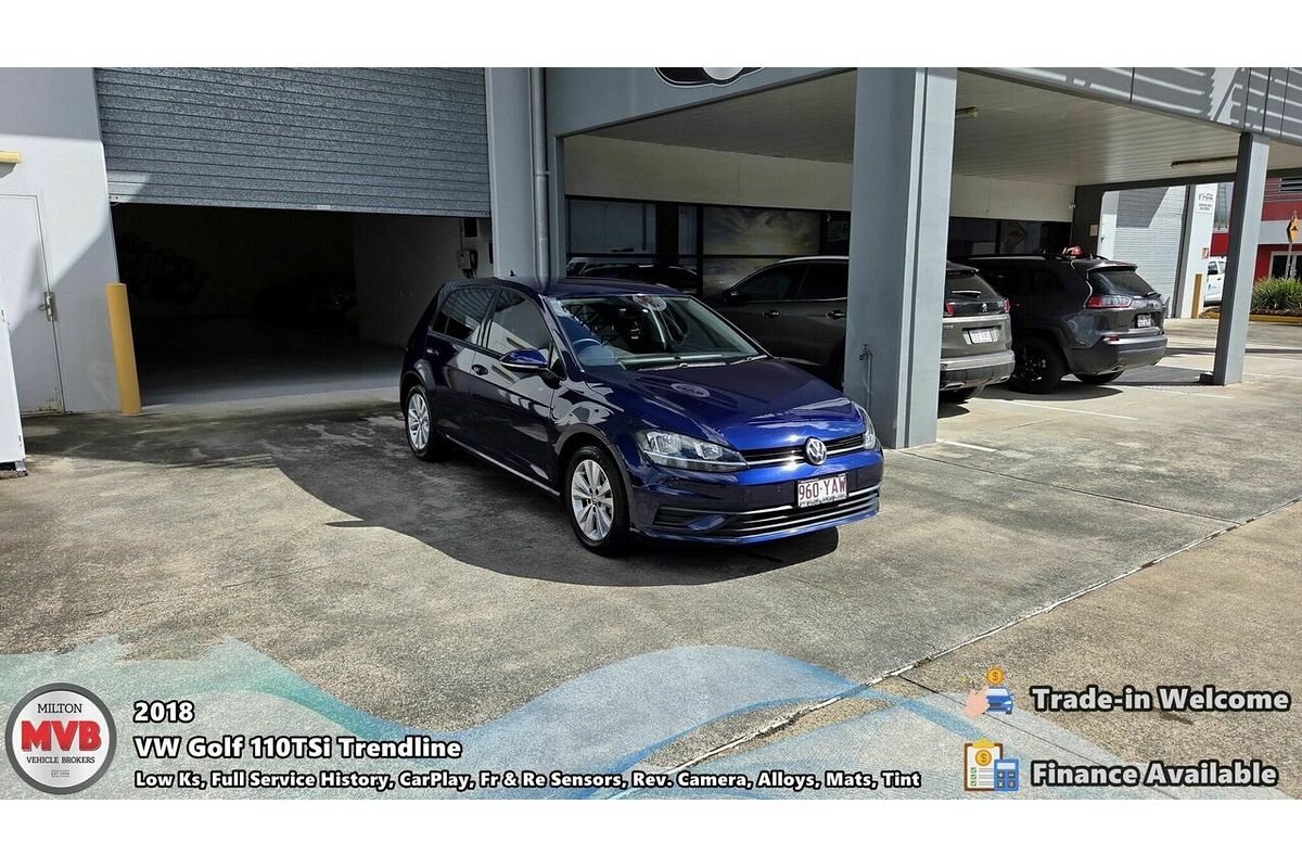 2018 Volkswagen Golf 110 TSI Trendline AU MY18