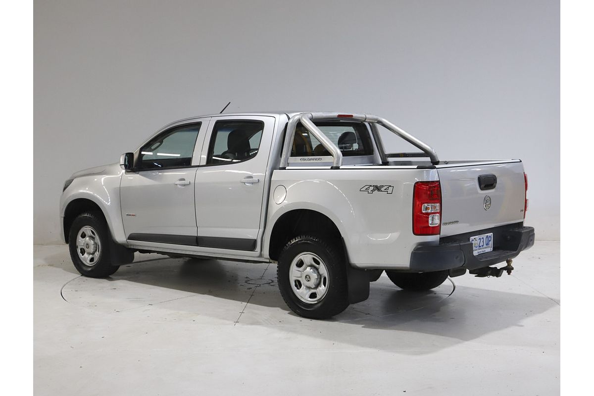 2016 HOLDEN COLORADO LS (4x4) 6 SP MANUAL CREW C/CHAS DT4 DIESEL