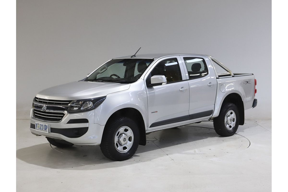 2016 HOLDEN COLORADO LS (4x4) 6 SP MANUAL CREW C/CHAS DT4 DIESEL