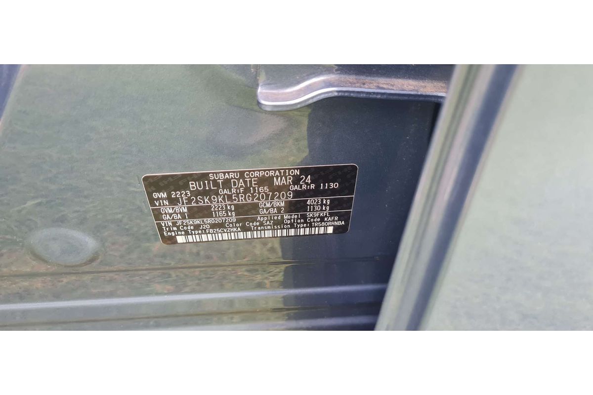 2024 Subaru Forester 2.5i-S S5