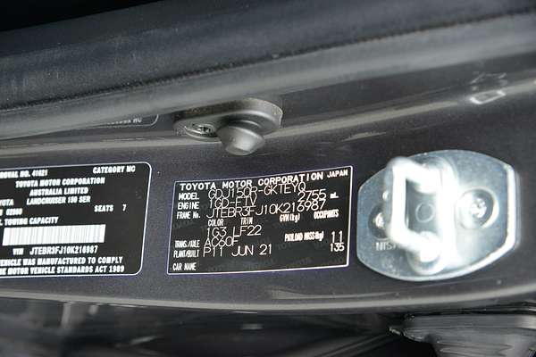 2021 Toyota Landcruiser Prado VX GDJ150R