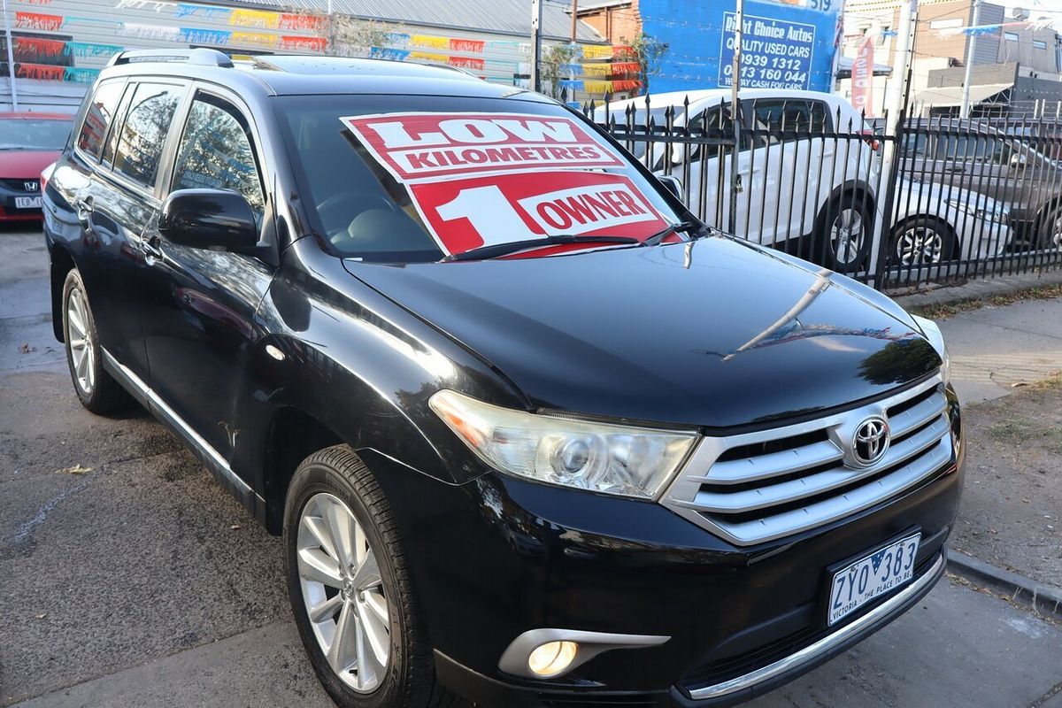 2013 Toyota Kluger Altitude (FWD) 7 Seat GSU40R MY12 Upgrade