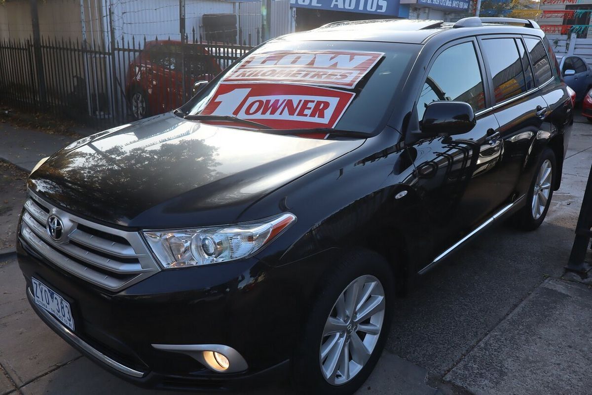 2013 Toyota Kluger Altitude (FWD) 7 Seat GSU40R MY12 Upgrade