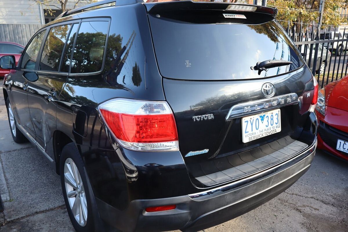 2013 Toyota Kluger Altitude (FWD) 7 Seat GSU40R MY12 Upgrade