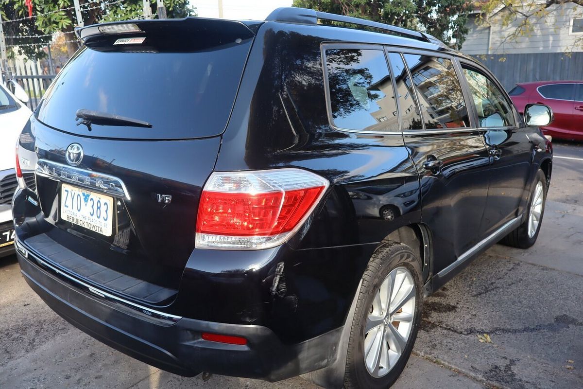 2013 Toyota Kluger Altitude (FWD) 7 Seat GSU40R MY12 Upgrade