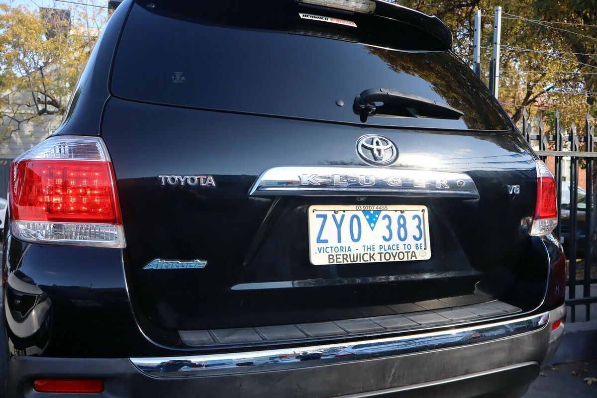 2013 Toyota Kluger Altitude (FWD) 7 Seat GSU40R MY12 Upgrade