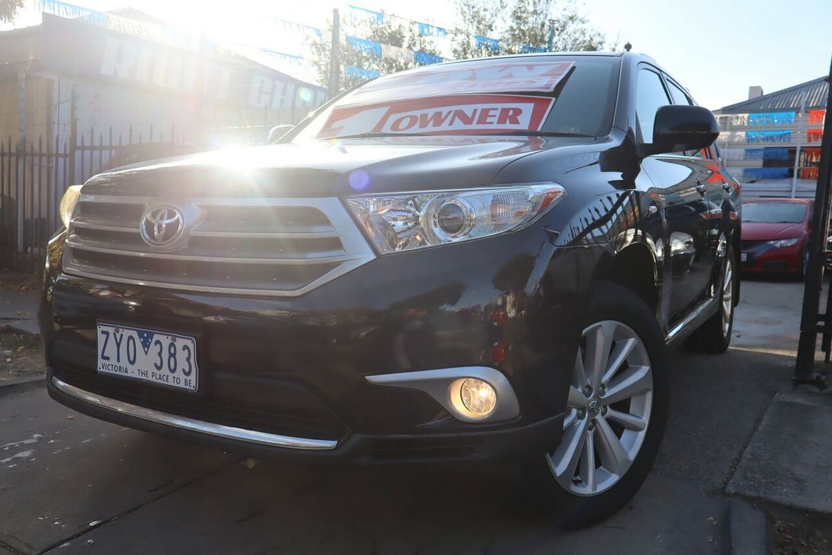 2013 Toyota Kluger Altitude (FWD) 7 Seat GSU40R MY12 Upgrade