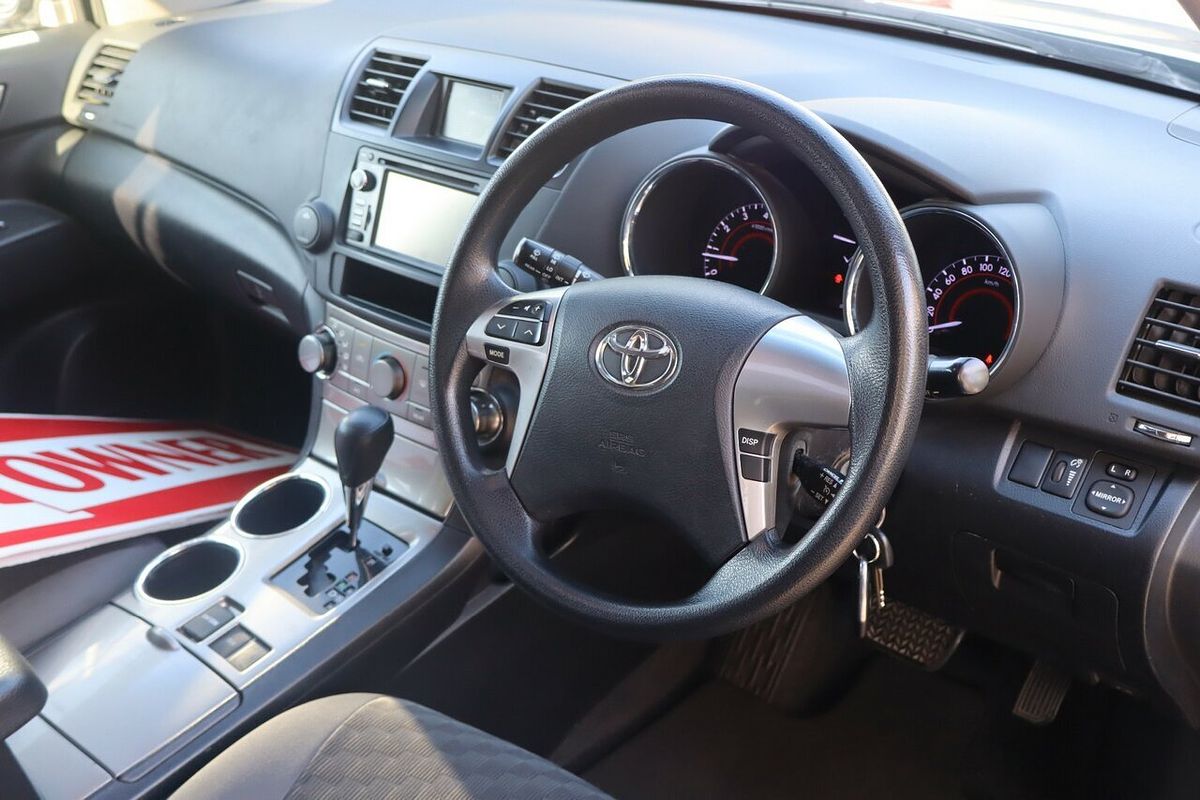 2013 Toyota Kluger Altitude (FWD) 7 Seat GSU40R MY12 Upgrade