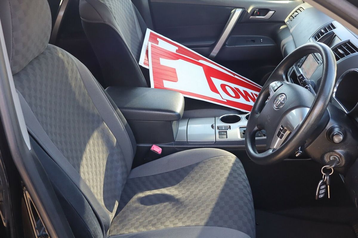 2013 Toyota Kluger Altitude (FWD) 7 Seat GSU40R MY12 Upgrade