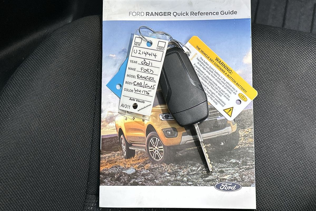 2021 Ford Ranger XL Hi-Rider PX MkIII Rear Wheel Drive