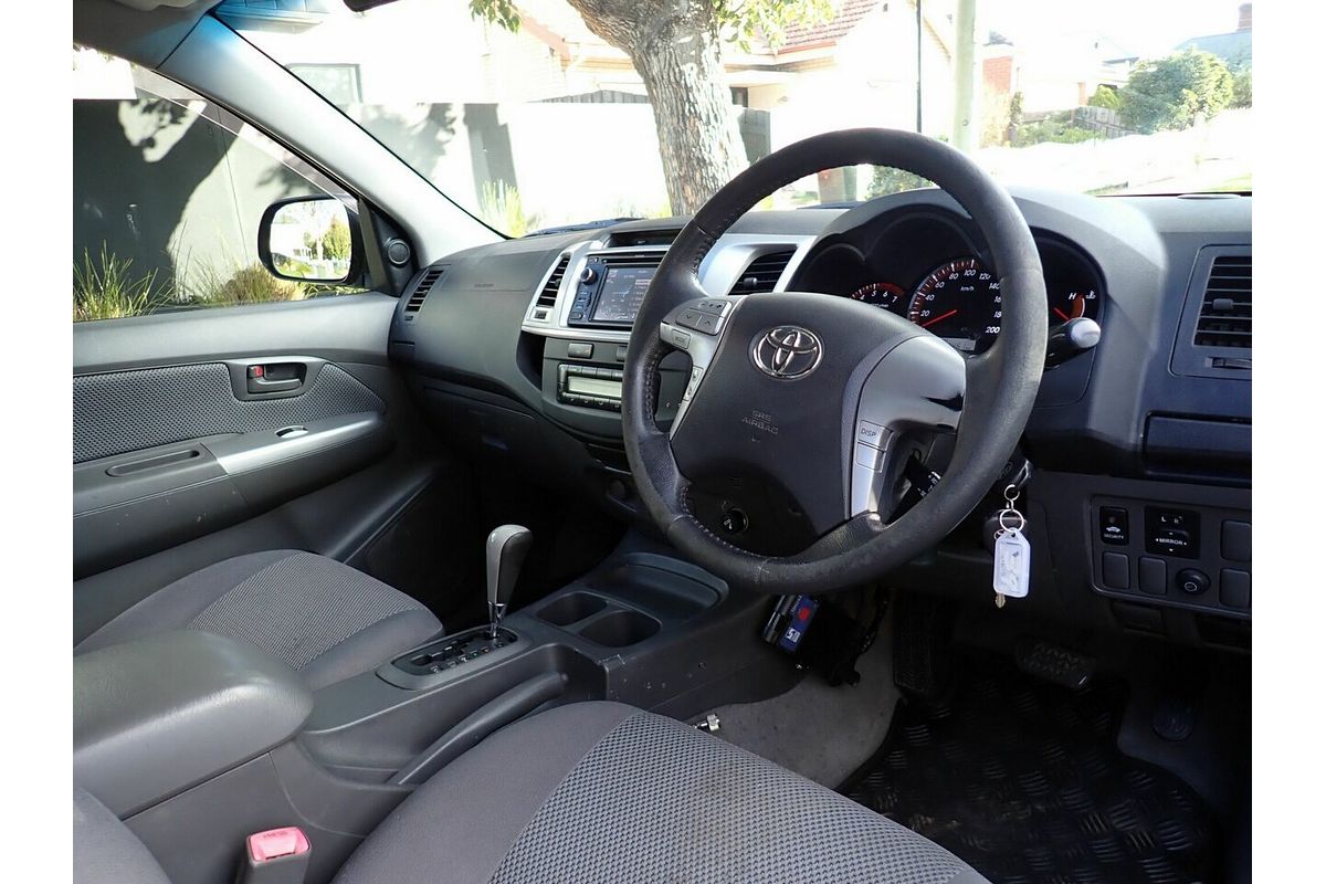 2012 Toyota Hilux SR5 GGN15R MY12 Rear Wheel Drive