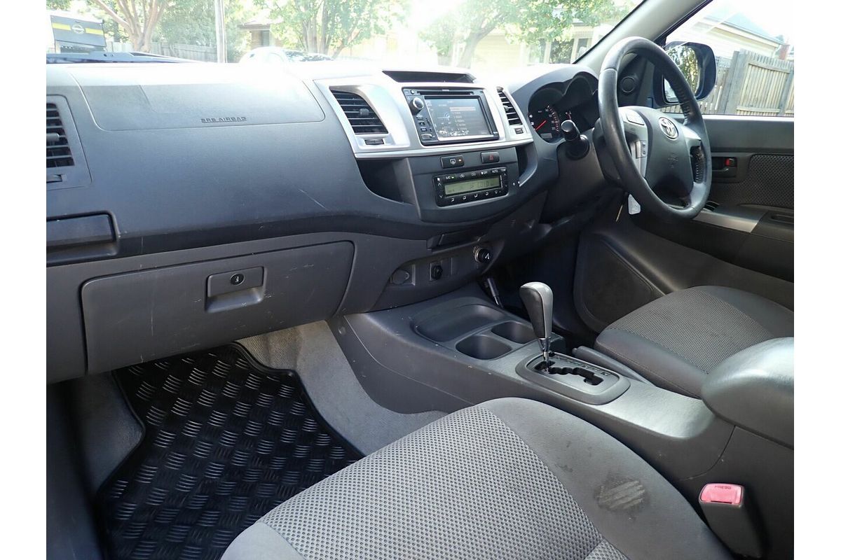 2012 Toyota Hilux SR5 GGN15R MY12 Rear Wheel Drive