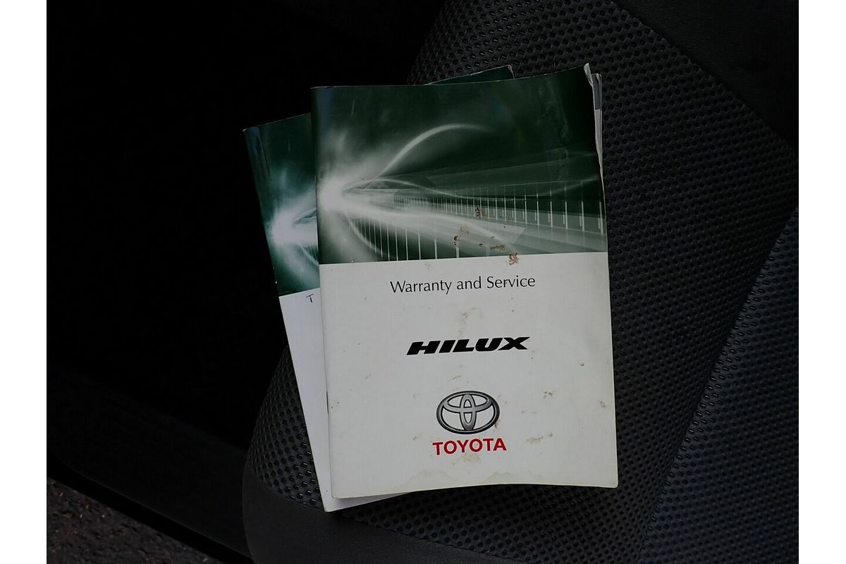 2012 Toyota Hilux SR5 GGN15R MY12 Rear Wheel Drive