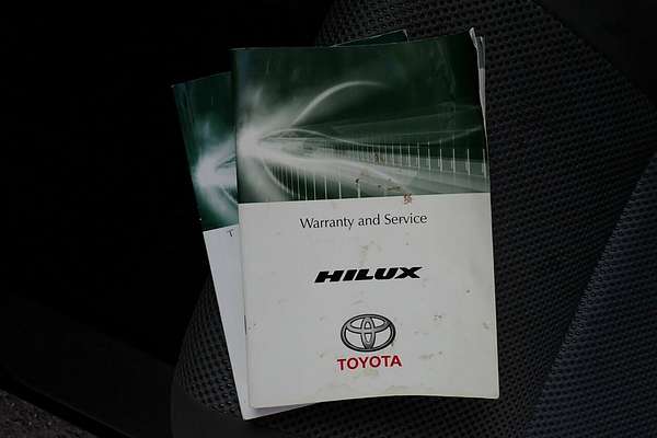 2012 Toyota Hilux SR5 GGN15R MY12 Rear Wheel Drive