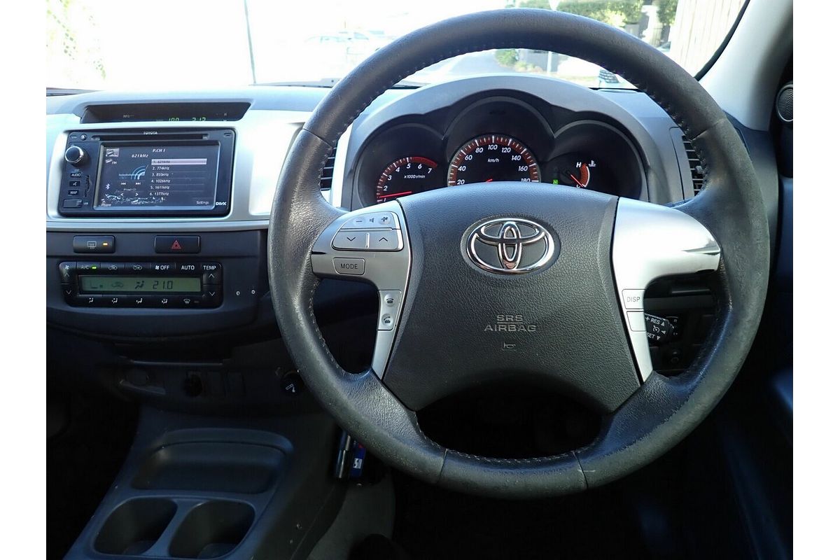 2012 Toyota Hilux SR5 GGN15R MY12 Rear Wheel Drive
