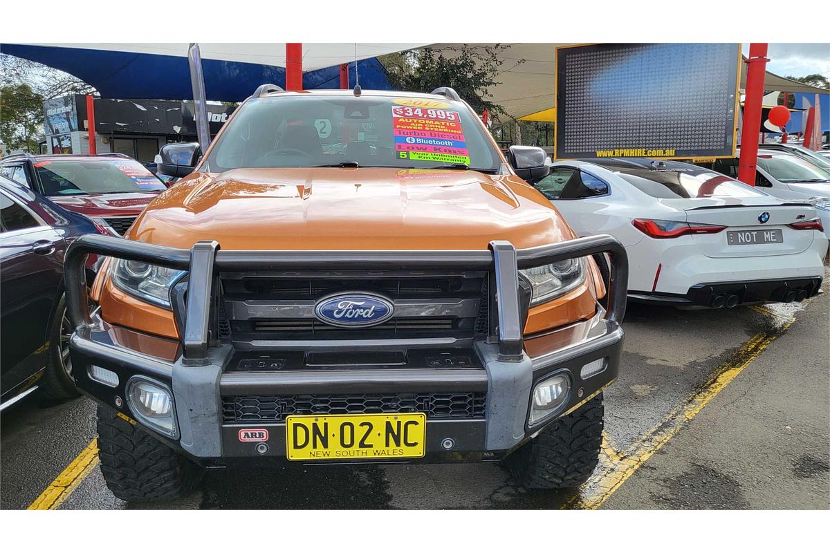 2017 Ford Ranger Wildtrak PX MkII 4X4