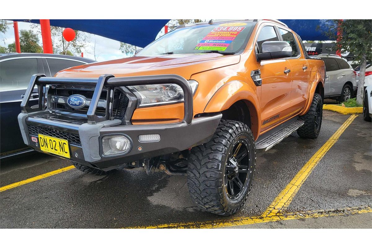 2017 Ford Ranger Wildtrak PX MkII 4X4