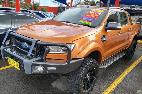 2017 Ford Ranger Wildtrak PX MkII 4X4