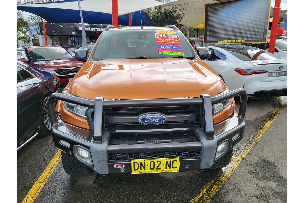 2017 Ford Ranger Wildtrak PX MkII 4X4