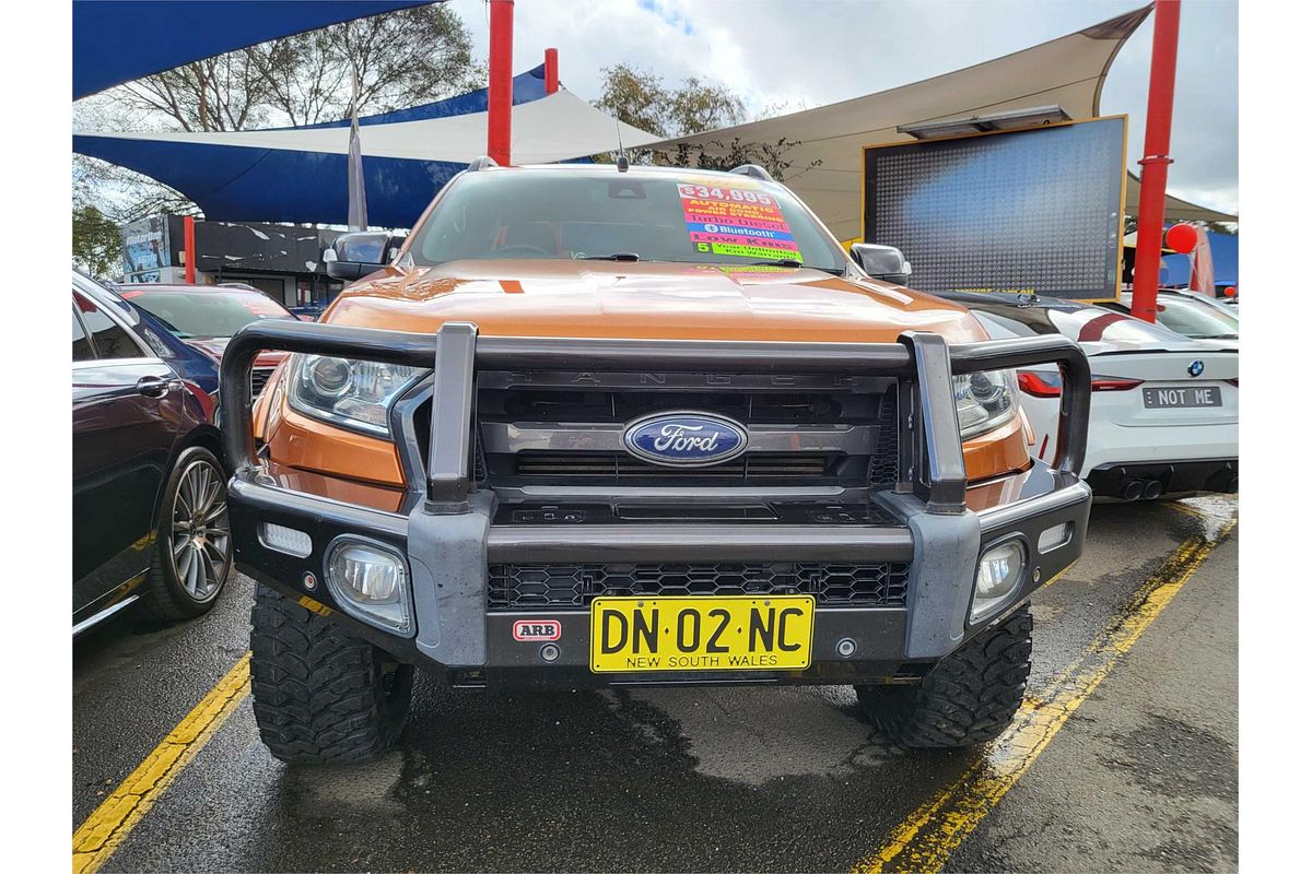 2017 Ford Ranger Wildtrak PX MkII 4X4