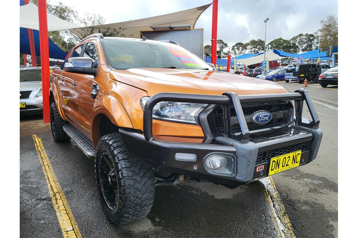2017 Ford Ranger Wildtrak PX MkII 4X4