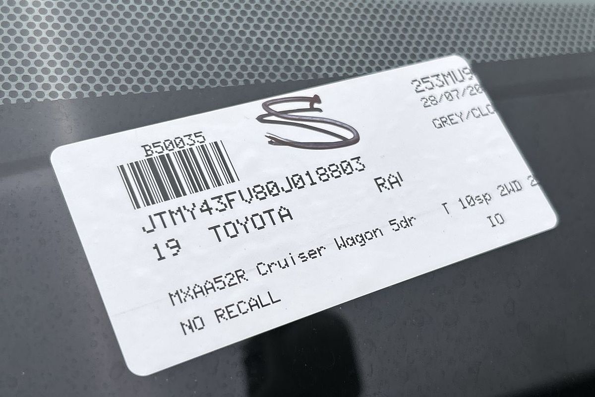 2019 Toyota RAV4 Cruiser MXAA52R