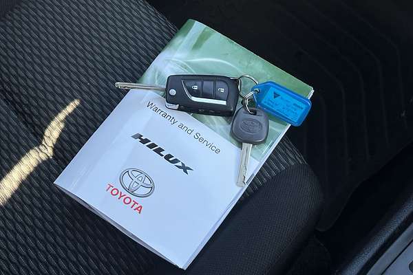 2017 Toyota Hilux Workmate TGN121R Rear Wheel Drive