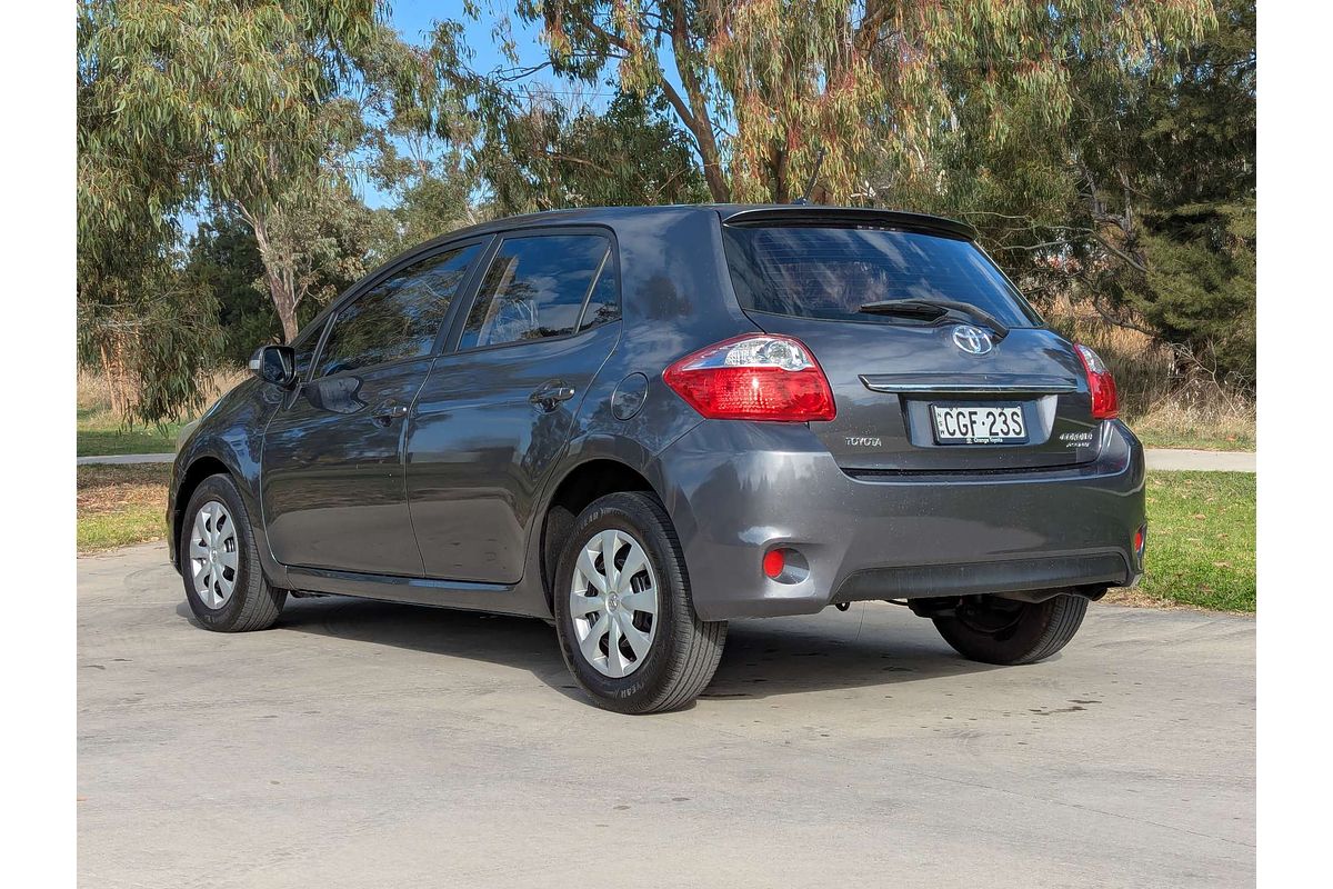 2012 Toyota Corolla Ascent ZRE152R
