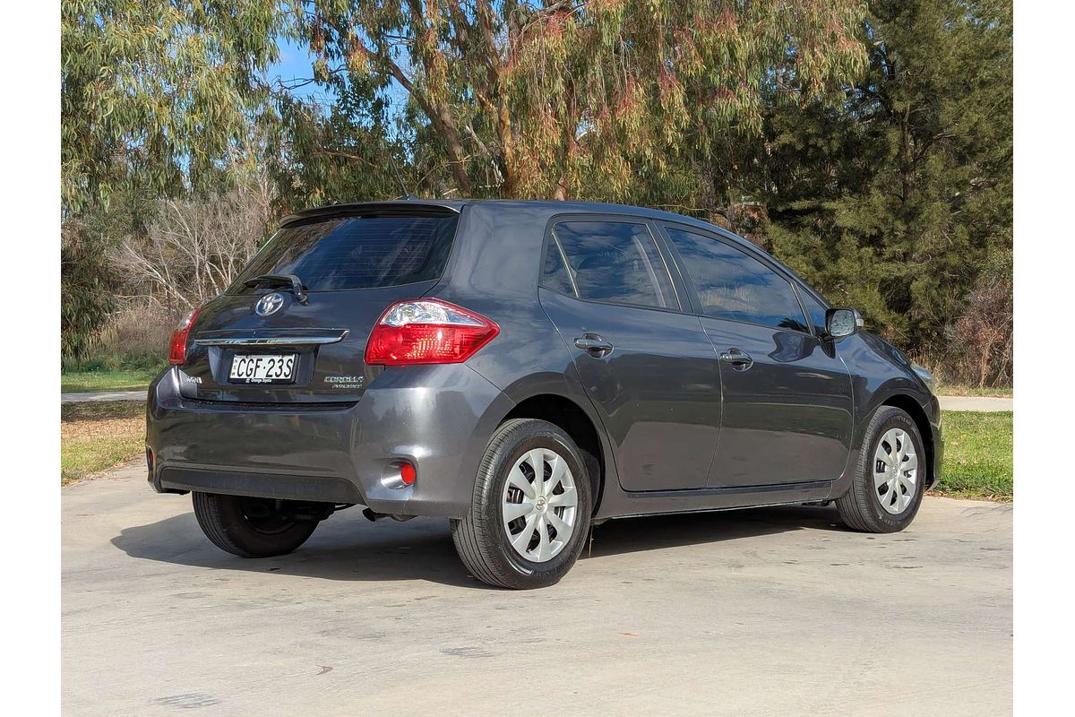 2012 Toyota Corolla Ascent ZRE152R