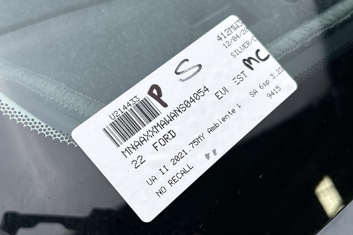 2022 Ford Everest Ambiente UA II