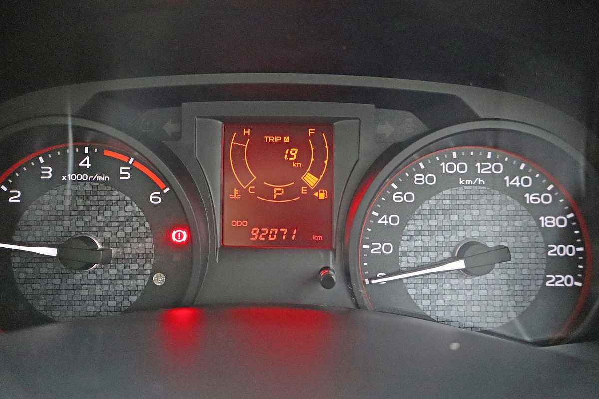 2019 Isuzu D-MAX SX High Ride Rear Wheel Drive