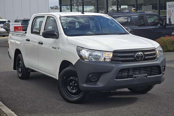 2019 Toyota Hilux Workmate TGN121R Rear Wheel Drive