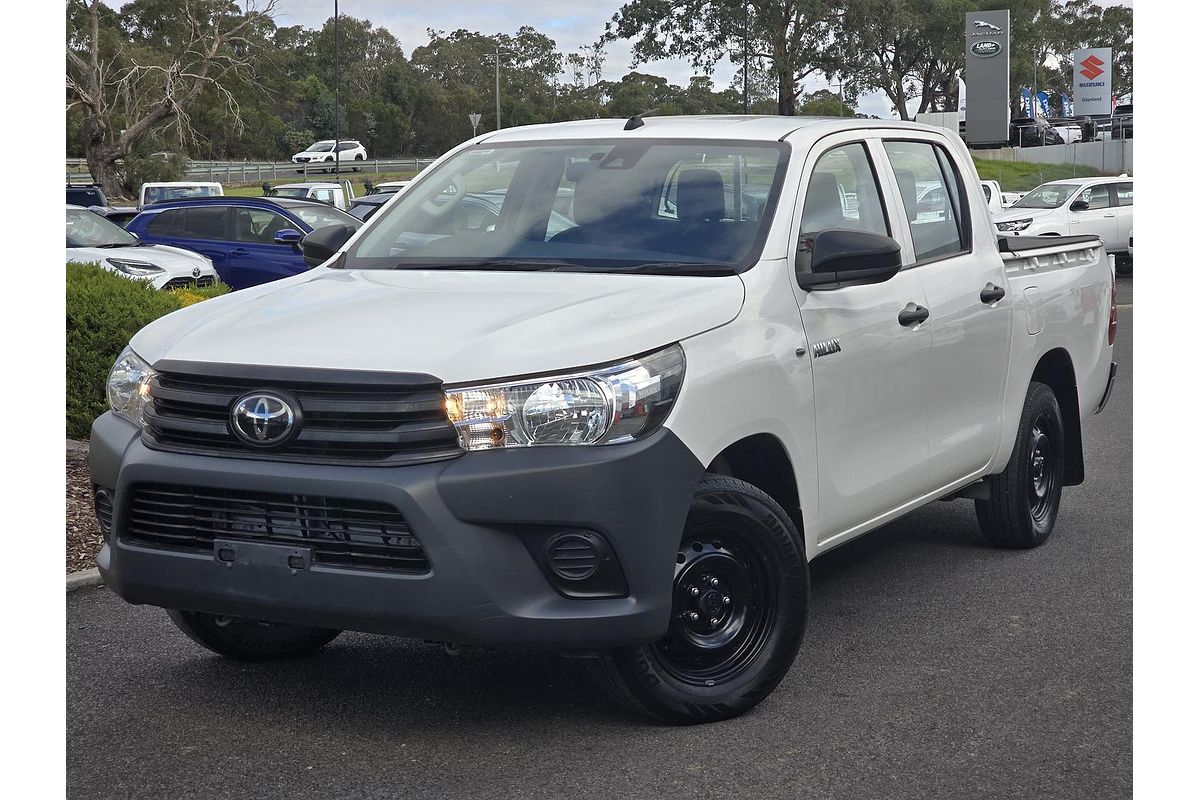 2019 Toyota Hilux Workmate TGN121R Rear Wheel Drive