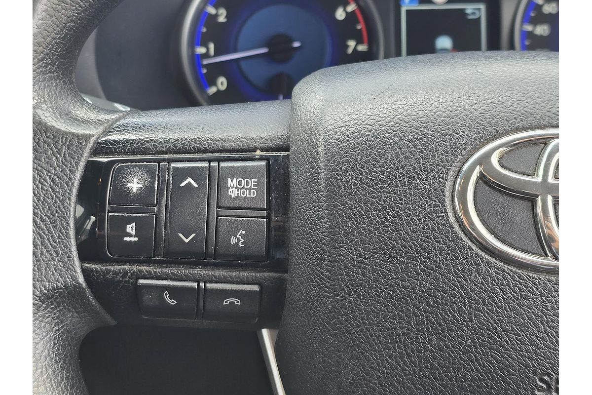 2019 Toyota Hilux Workmate TGN121R Rear Wheel Drive