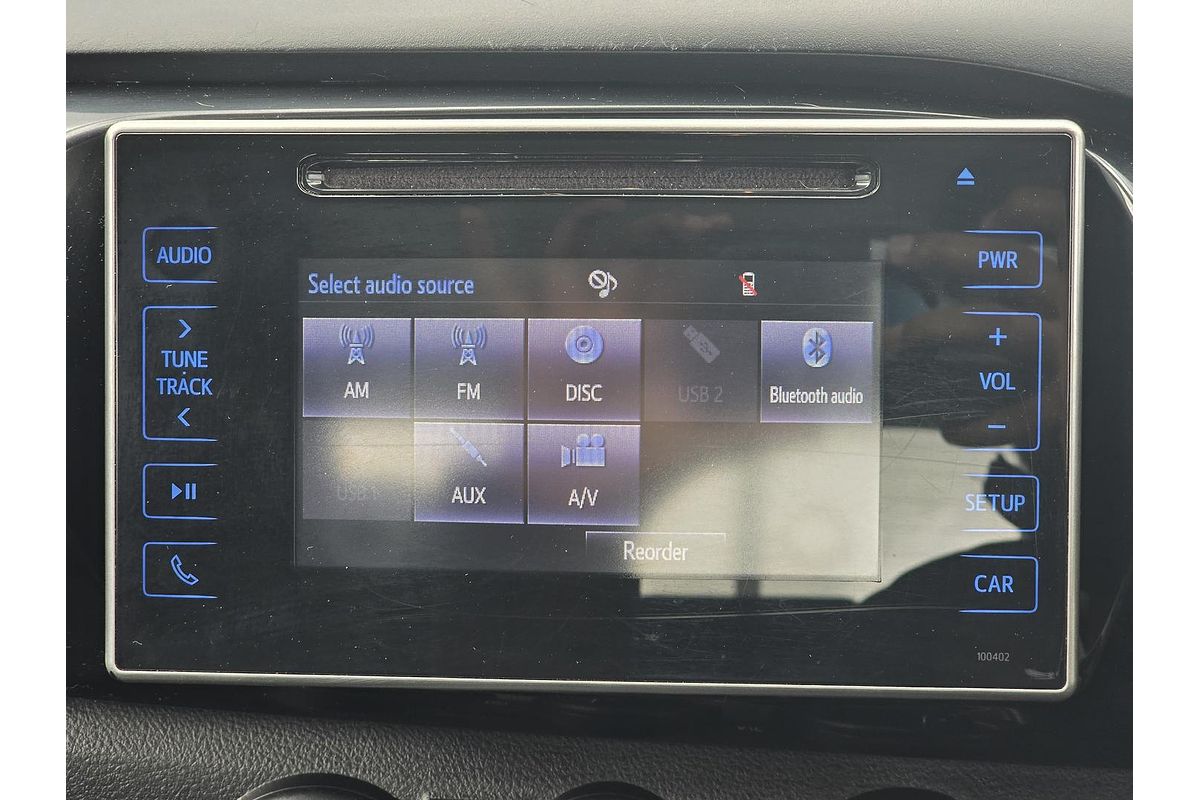 2019 Toyota Hilux Workmate TGN121R Rear Wheel Drive