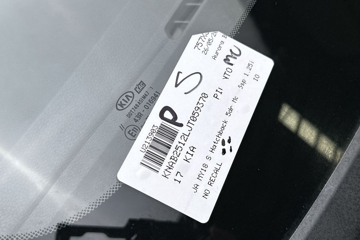 2017 Kia Picanto S JA