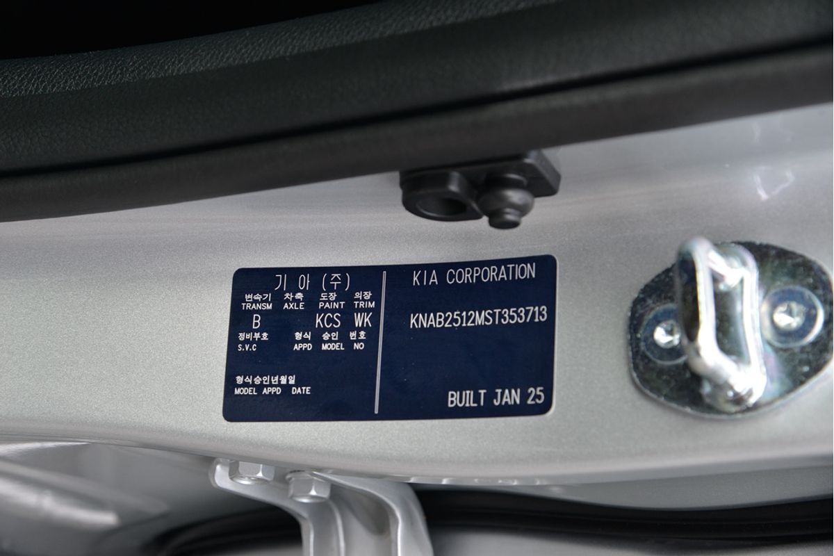 2025 Kia Picanto Sport JA PE2