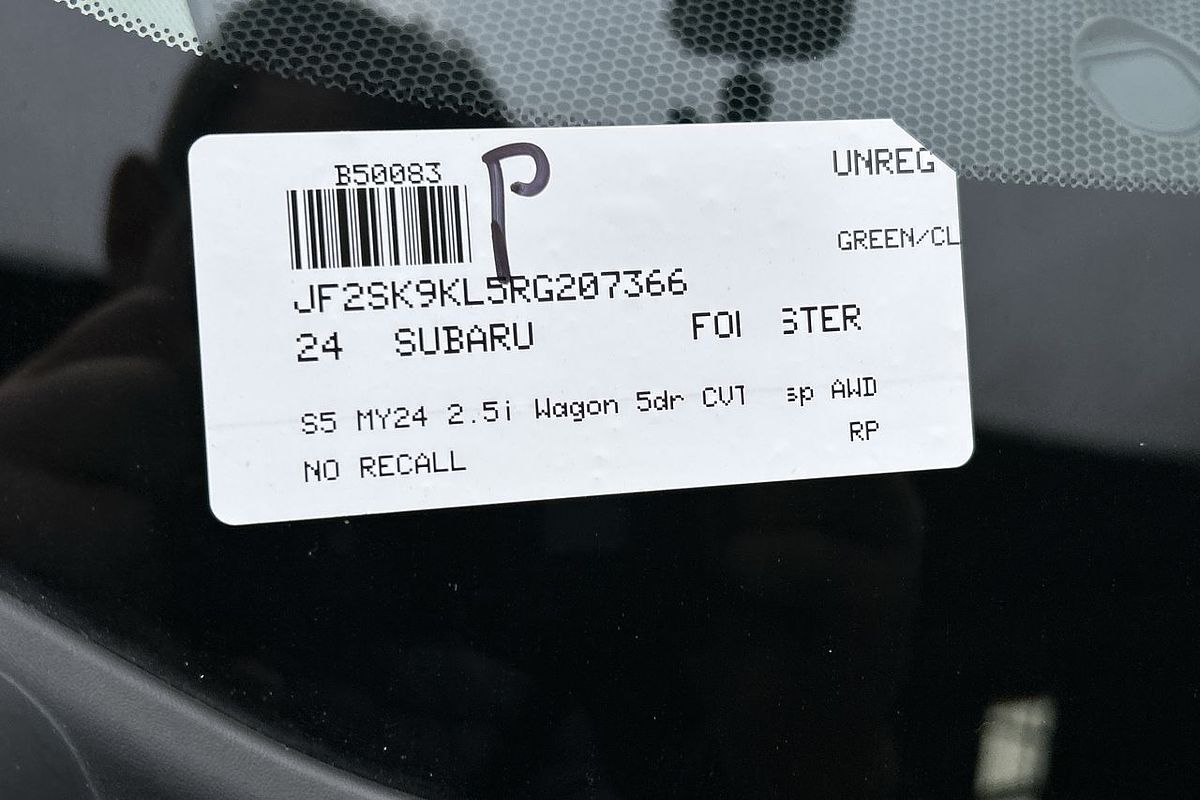 2024 Subaru Forester 2.5i S5