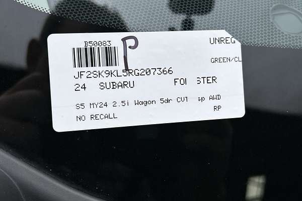 2024 Subaru Forester 2.5i S5