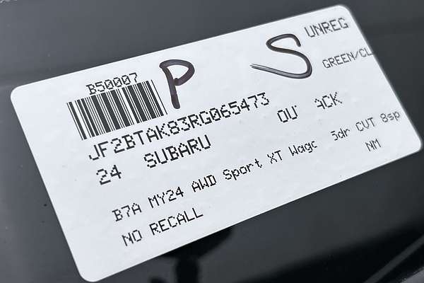 2024 Subaru Outback AWD Sport XT 6GEN