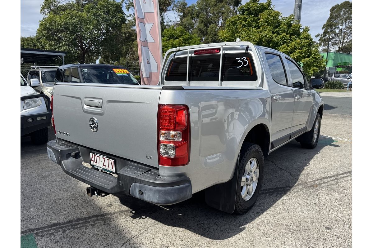 2014 Holden Colorado LT (4x2) RG MY14 Rear Wheel Drive