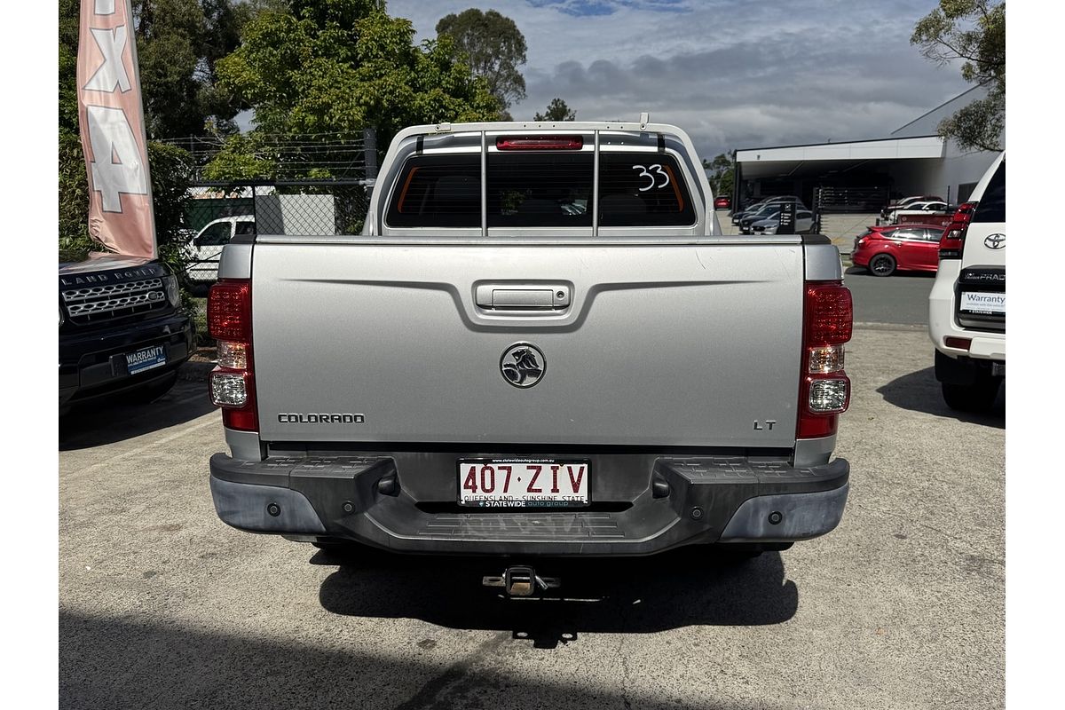 2014 Holden Colorado LT (4x2) RG MY14 Rear Wheel Drive