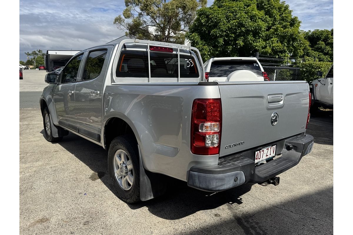 2014 Holden Colorado LT (4x2) RG MY14 Rear Wheel Drive